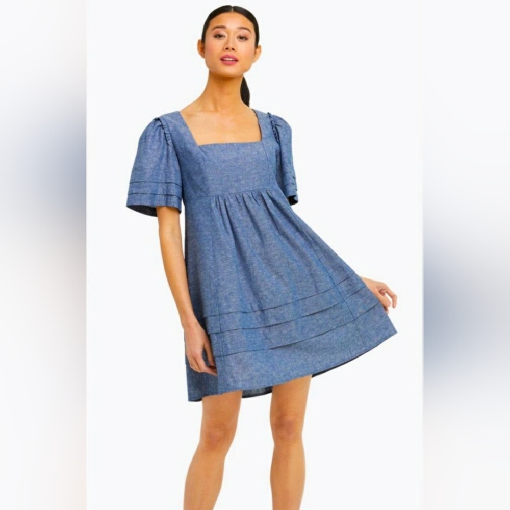 Draper James Blue Mini Dress